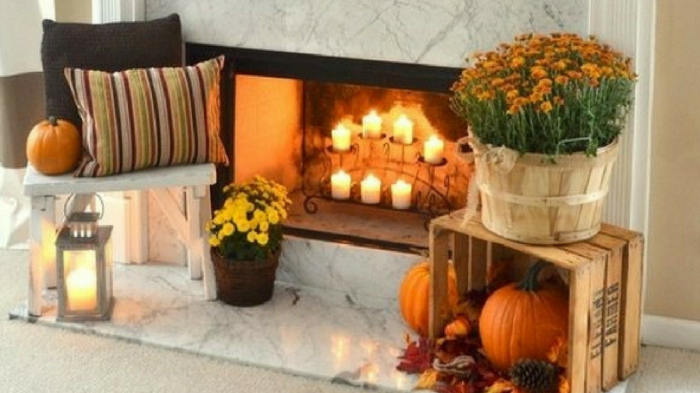 Fall decorating porch hgtv decor front ideas house design style