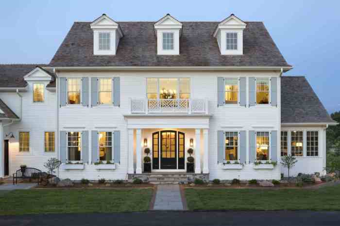 Colonial Home Exterior Updates