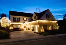 Home Exterior Christmas Lights